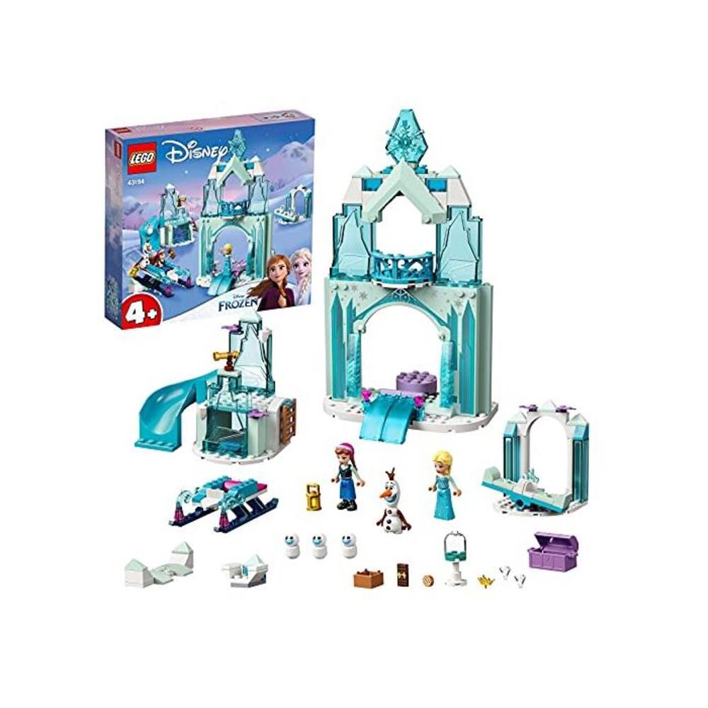 LEGO 레고 43194 디즈니 Anna and Elsa’s Frozen Wonder랜드 Castle 토이 with 프린세스 Mini Doll Figures for 4+ Years Old 걸s and Boys B08WXBP73J