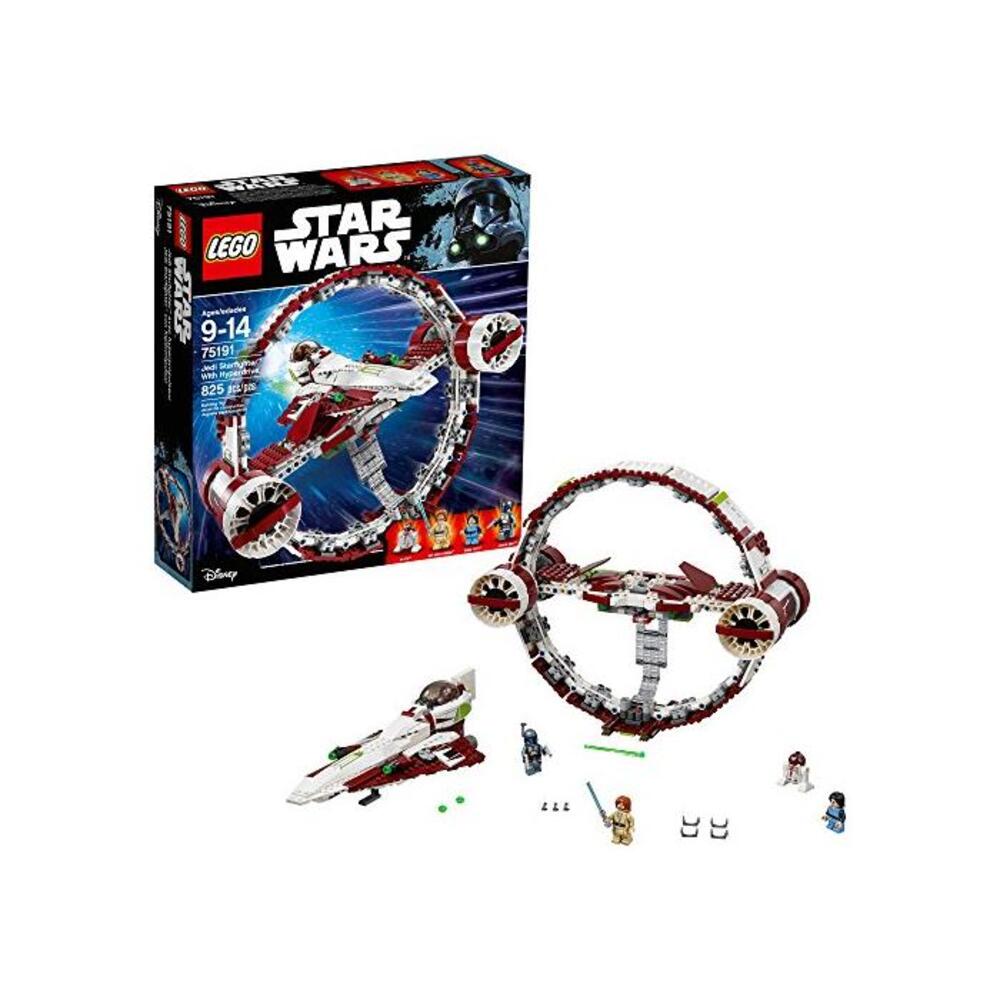 LEGO 레고 6175769 스타워즈 Jedi 스타fighter with Hyperdrive 75191 빌딩 Kit (825 Piece), Multicolor (Amazon Exclusive) B07217SMMT