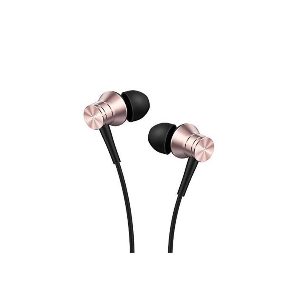 1MORE Piston Fit in-Ear Headphones Fashion Durable Eardphones with 4 Color Options, Noise Isolation, Pure Sound, Phone Control with Mic for Smartphones/PC/Tablet- Pink B0826W8Z58