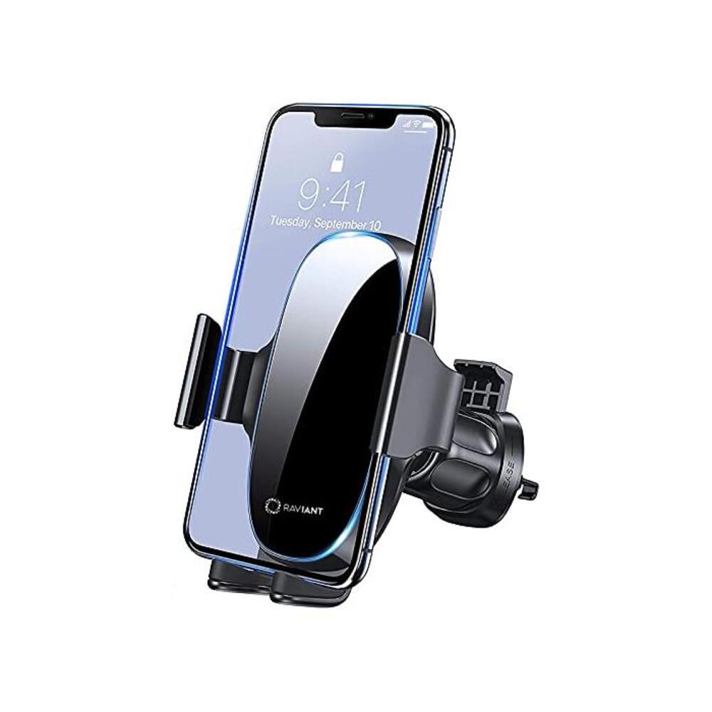 【2021 Upgraded】Raviant Car Phone Mount, Air Vent Mobile Phone Holder for Car, Universal Car Phone Holder Cradle Compatible with iPhone 12 Pro Max/12/11 /11 Pro Max/xr/xs/8/7,s10+ a B091FDSXC9