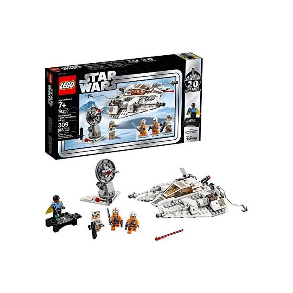 LEGO 레고 스타워즈: 더 Empire Strikes Back Snow스피드er – 20th Anniversary Edition 75259 빌딩 Kit (309 Pieces) (Discontinued by Manufacturer) B07JN74T29