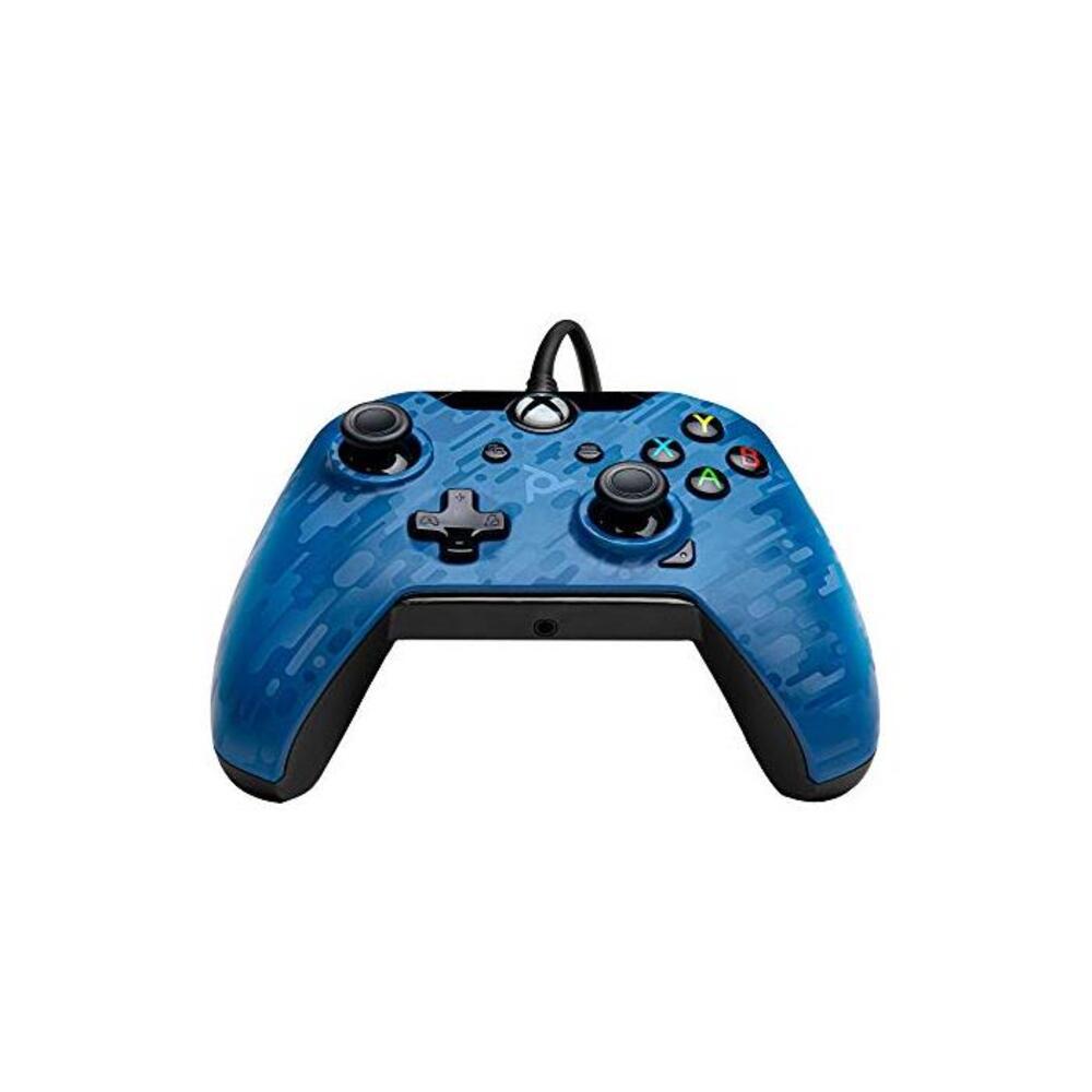 PDPWired Controller for Xbox One - Blue Camo-Xbox One B073X58R8Y