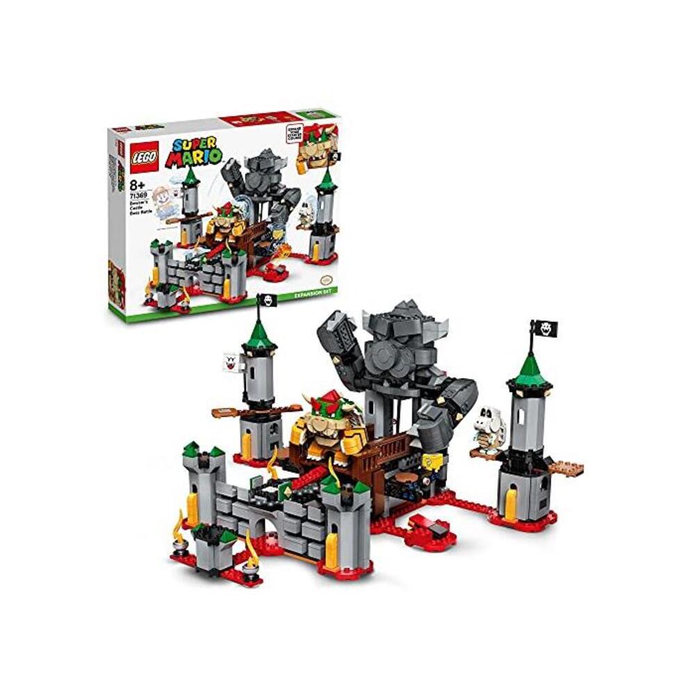 LEGO 레고 슈퍼마리오 Bowsers Castle Boss Battle Expansion Set 71369 빌딩 Kit B082WF8MVV