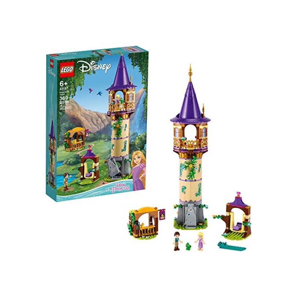 LEGO 레고 디즈니 Rapunzel’s Tower 43187 빌딩 Kit for Kids; A Great 생일 or 홀리데이 Gift for 디즈니 프린세스 Fans; Ideal for Kids who Like Rapunzel, Flynn Rider and Pascal (369 P B08635GRYS