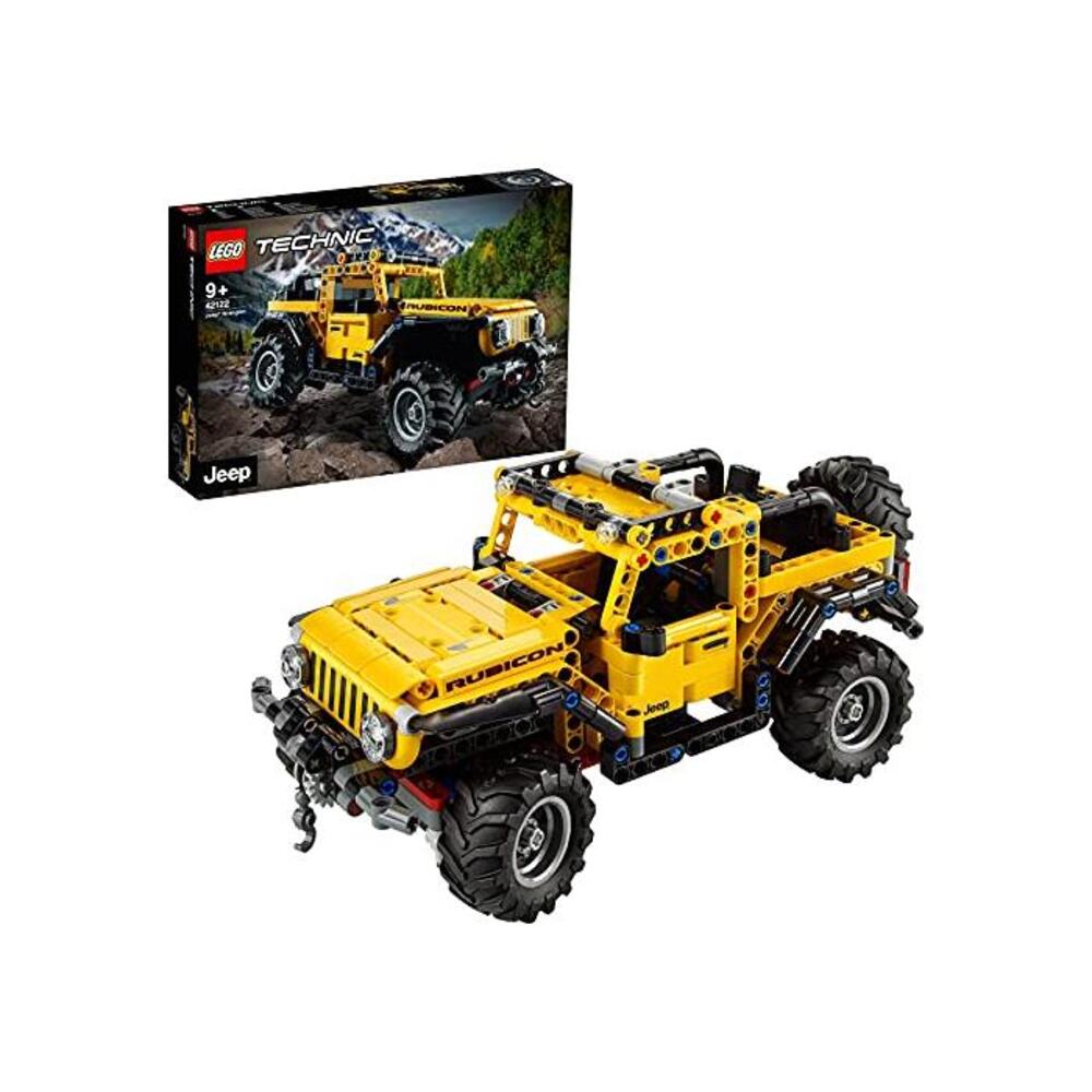 LEGO 레고 42122 테크닉 Jeep Wrangler 4x4 토이 Car, Off Roader SUV Model 빌딩 Set B08G4LZVTW