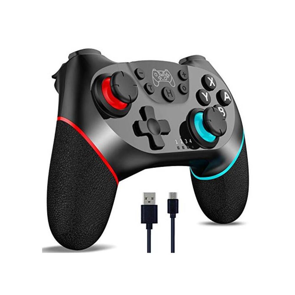 CuleedTec Wireless Switch Pro Controller Gamepad Joystick for Nintendo Switch Console, with Gyro and Gravity Sensor, Dual Vibration, Turbo Function and Capture Function (No NFC and B07P8Q868K