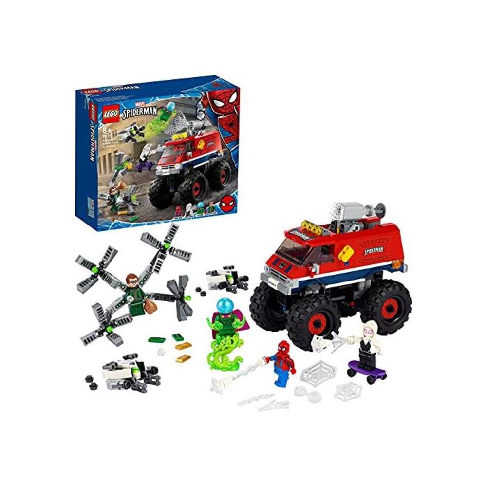 LEGO 레고 마블 스파이더맨: 스파이더맨 몬스터 Truck vs. Mysterio 76174 빌딩 Kit B08G4J216Z