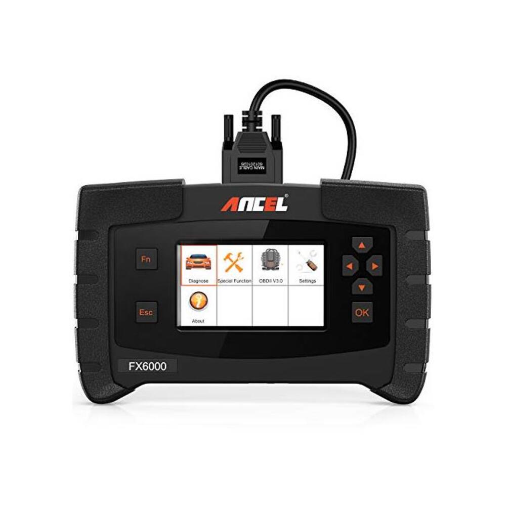 ANCEL FX6000 OBD II Car Code Reader Automotive Vehicle OBD2 Scanner Diagnostic Scan Tool - Black B07BMQ2KHS