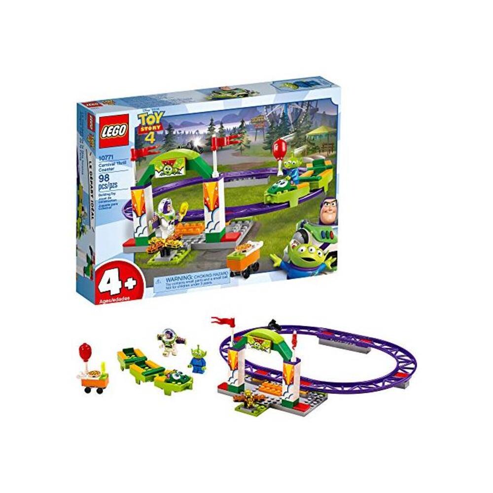 LEGO 레고 주니어 디즈니™ Pixar 토이 스토리 4® - Carnival Thrill Coaster 10771 B07MDL3N1Z
