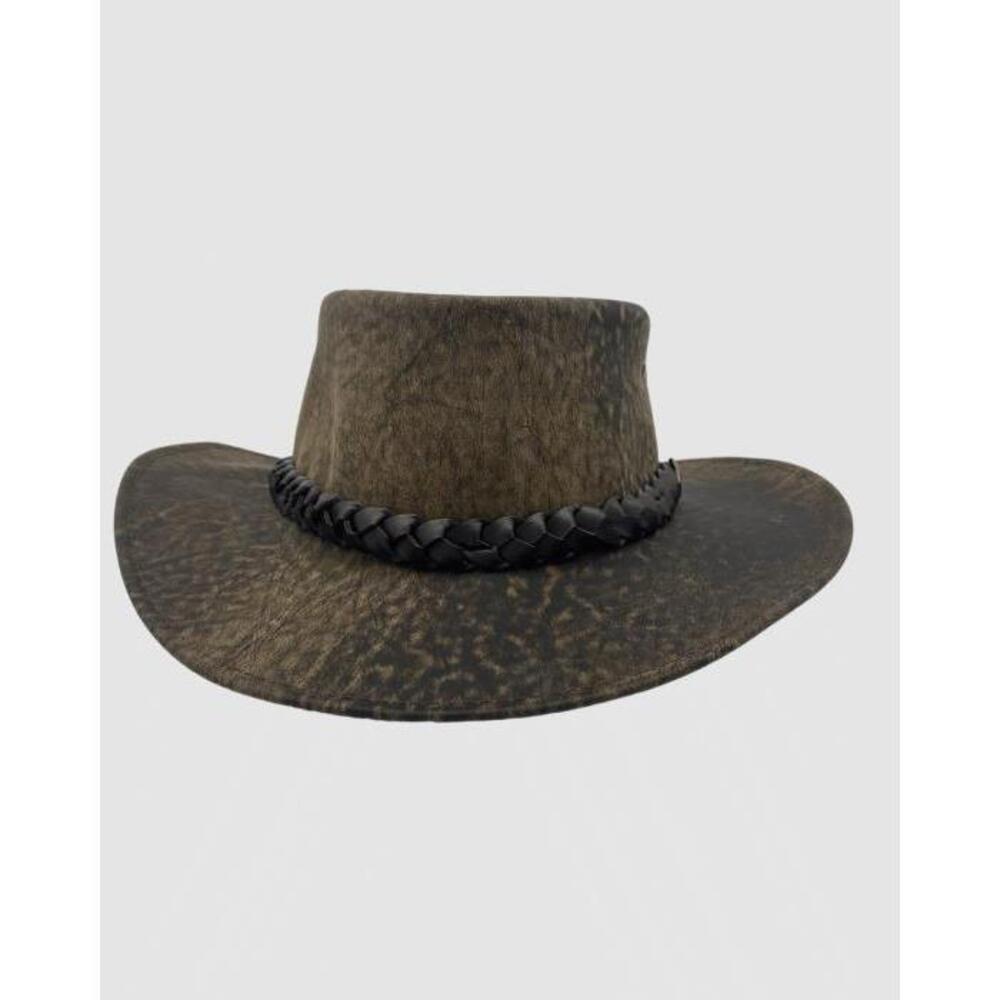 Jacaru 1001P Premium Kangaroo Leather Hat JA409AC04DSH