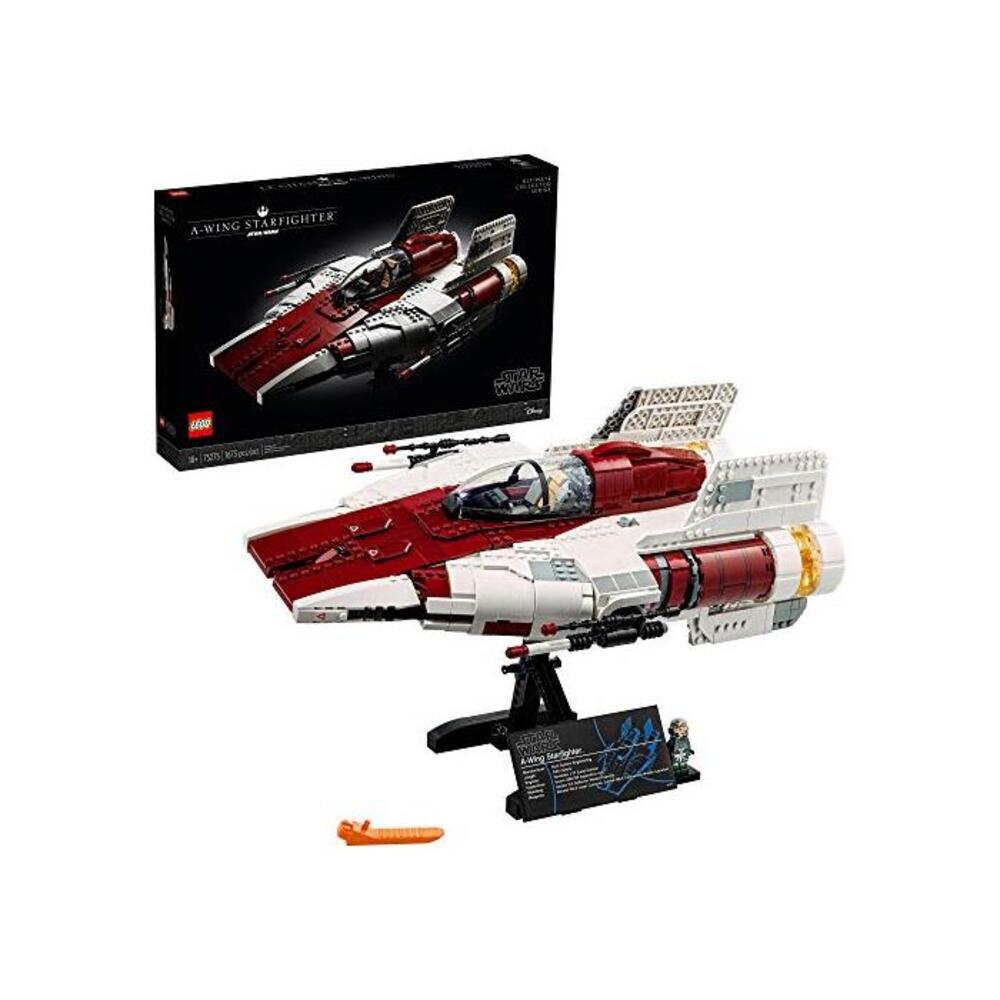 LEGO 레고 스타워즈 A-Wing 스타fighter 75275 빌딩 Kit; Collectible 빌딩 Set for Adults; Makes a 스타워즈 Fans, New 2020 (1,673 Pieces) B0858FTR7X