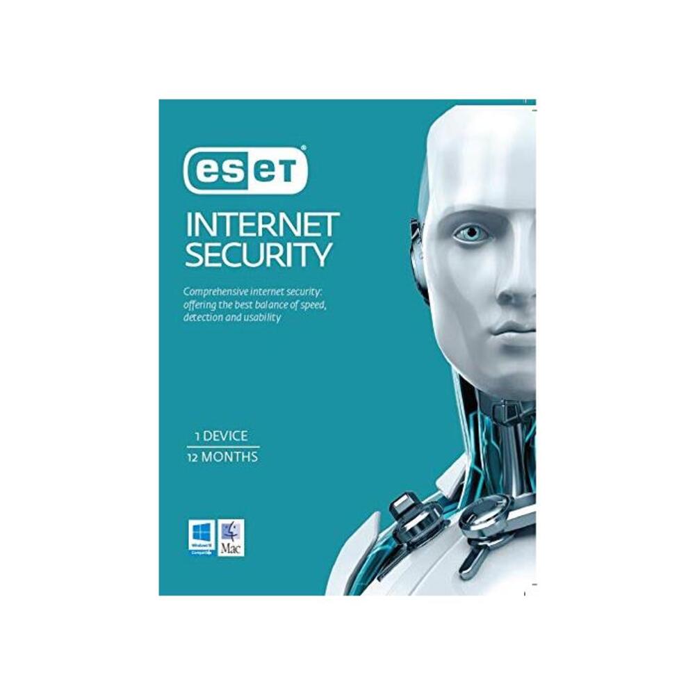 ESET Internet Security including Antivirus 1 Device 1 Year License KEY (Electronic delivery Available) B07HQ3P28H