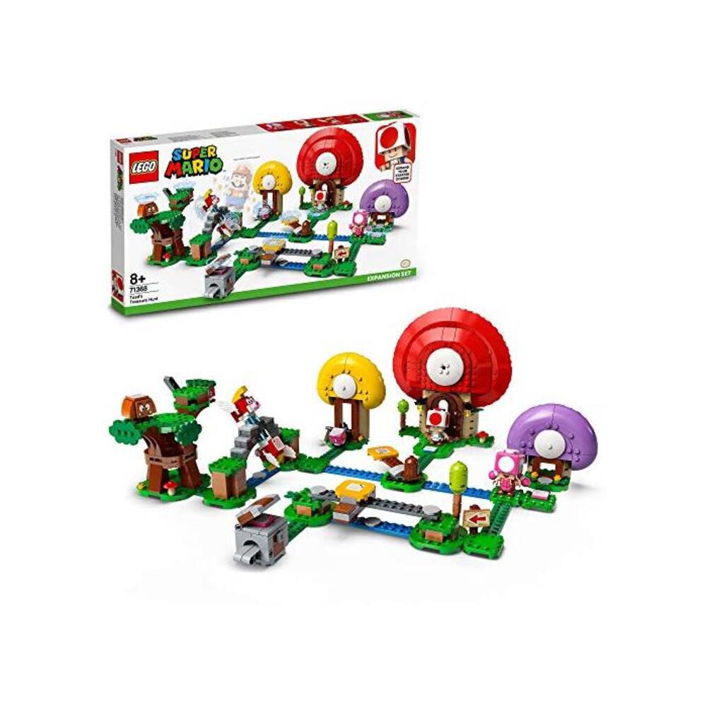 LEGO 레고 슈퍼마리오 Toad’s Treasure Hunt Expansion Set 71368 빌딩 Kit B082WDZM4T