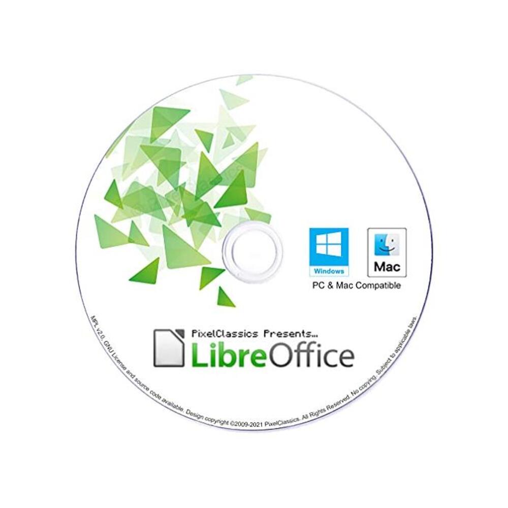 LibreOffice 2021 Compatible with Microsoft Word 2019 365 2020 2016 2013 2010 2007 Word Processor Software DVD CD for PC Windows 10 8.1 8 7 Vista XP 32 64-Bit, Mac OS X &amp; Linux - No B07JJZLVHK