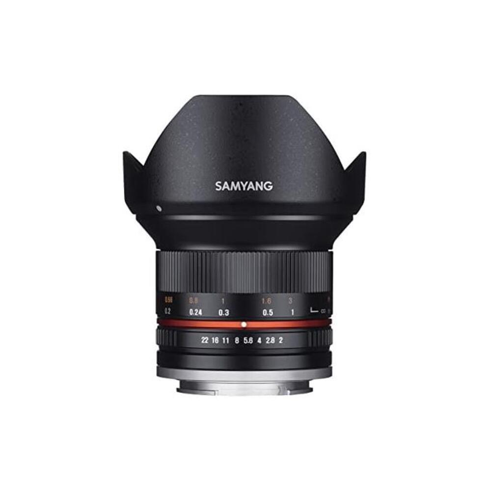 Samyang SY12M-E-BK 12mm F2.0 Ultra Wide Angle Lens for Sony E Cameras, Black B00KT0UH72