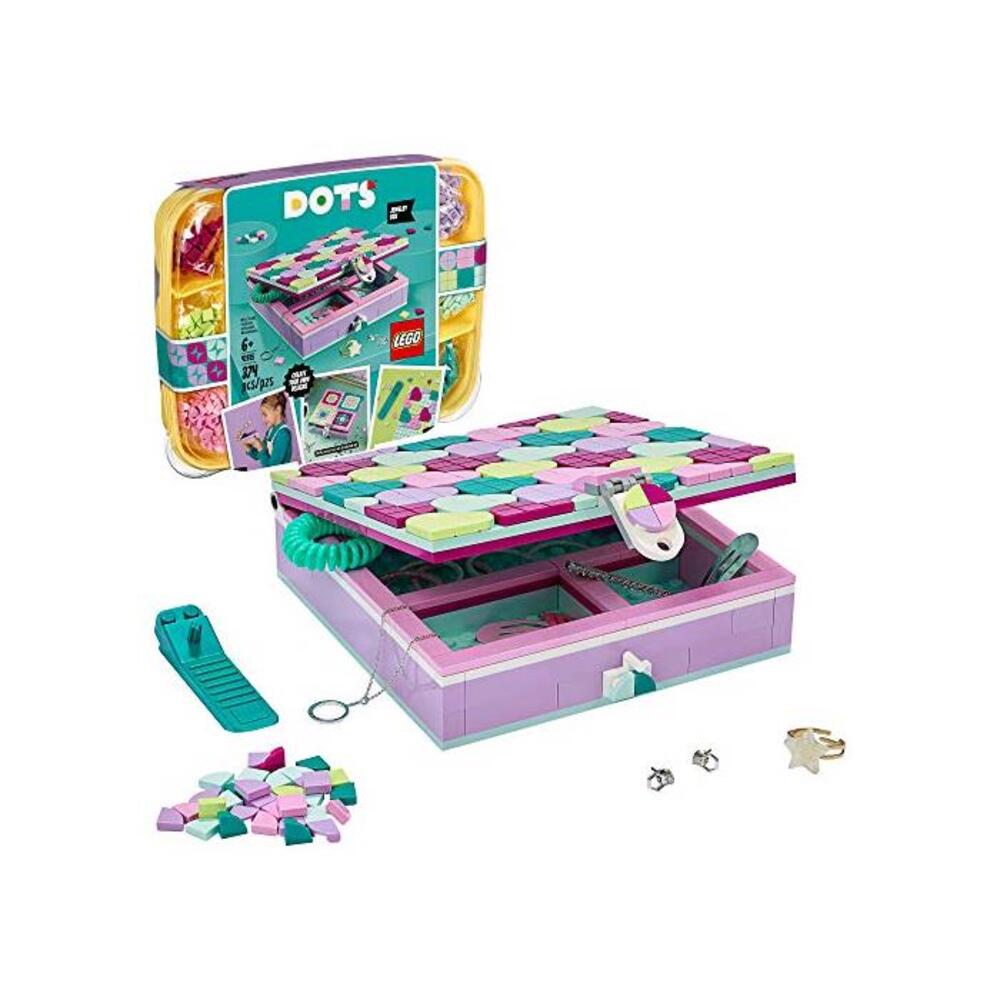 LEGO 레고 도트 DOTS Jewelry 박스 41915 Craft Decorations 아트 Kit, Top Gift for Kids Who are Into Cool 아트s and Crafts, A Great Entrance into Unique LEGO 레고 아트s and Crafts 토이s for Kids (374 Pie B085JW1WGC