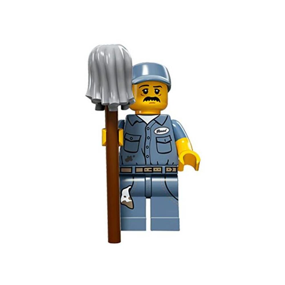 LEGO 레고 시리즈 15 Collectible 미니피규어 71011 - Janitor B01AVK0Q0C