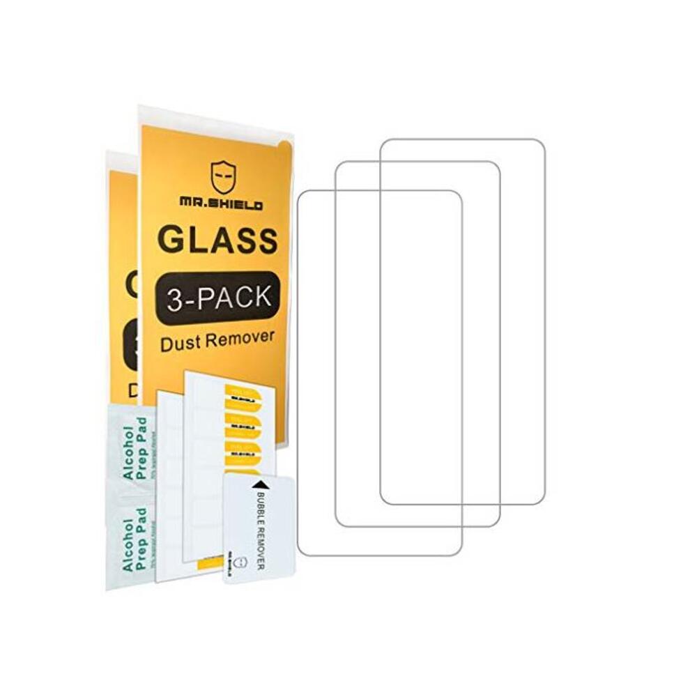 [3-Pack]-Mr.Shield for Xiaomi Redmi Note 9 Pro [Tempered Glass] [Japan Glass with 9H Hardness] Screen Protector with Lifetime Replacement B086GJFPD1