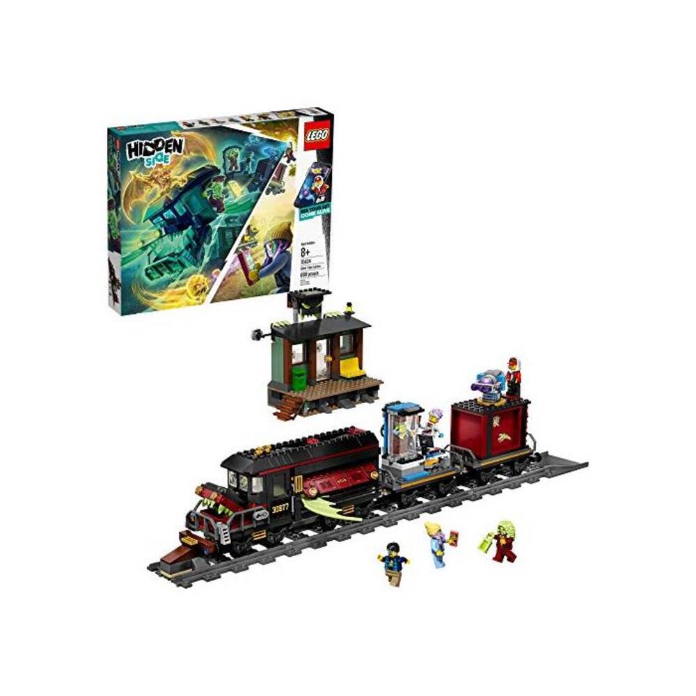 LEGO 레고 히든 사이드 Ghost Train Express 70424 빌딩 Kit, Train 토이 for 8+ Year Old Boys and 걸s, Interactive Augmented Reality Playset (698 Pieces) B07QR7FT4X
