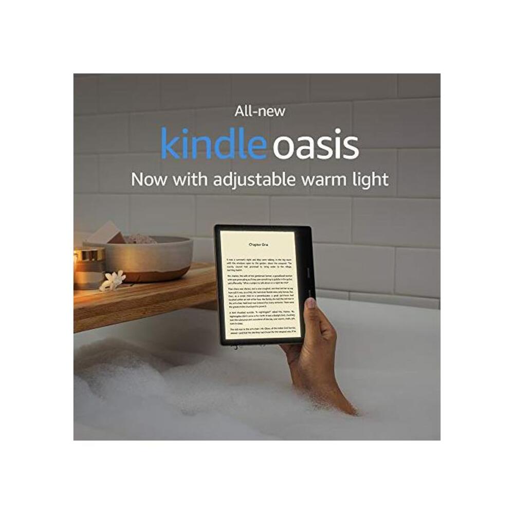 Kindle Oasis - Now with adjustable warm light - Wi-Fi (8 GB) - Graphite B07L5GDTYY