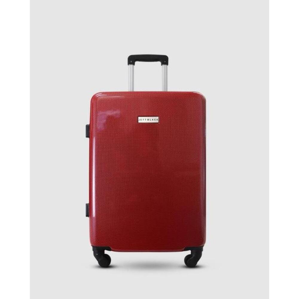 JETT BLACK Carbon Red Series Medium Suitcase JE237AC21PHQ