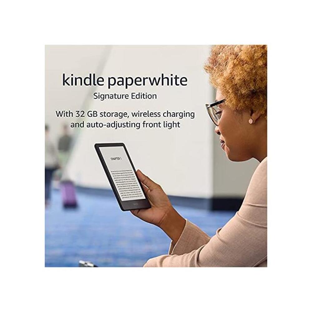 Introducing Kindle Paperwhite Signature Edition (32 GB) – With a 6.8 display, wireless charging, and auto-adjusting front light B08N2ZL7PS