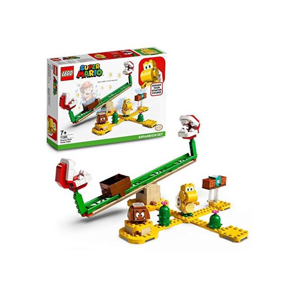 LEGO 레고 슈퍼마리오 Piranha Plant 파워 Slide Expansion Set 71365 빌딩 Kit B082WDSG3W