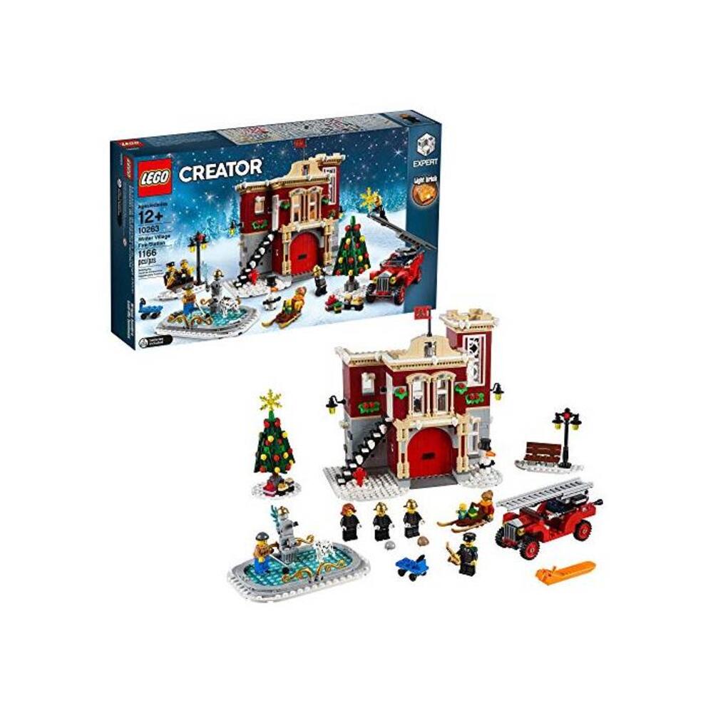 LEGO 레고 크리에이터 Expert Winter Village 파이어 Station 10263 빌딩 Kit, 2019 (1166 Pieces) B07GW29P8H