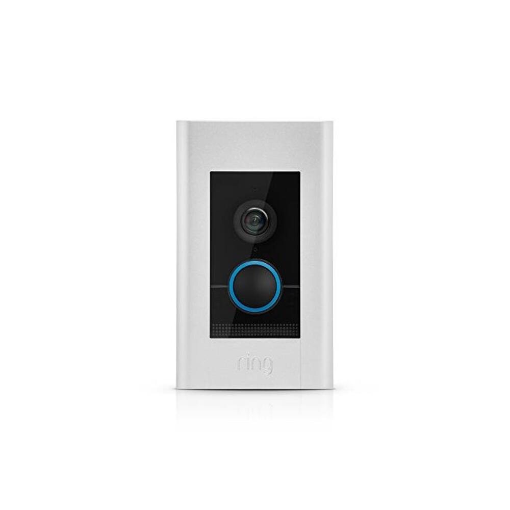 Ring Video Doorbell Elite, Professional Grade Flush Mount Power Over Ethernet Video Doorbell B07BKQJ1MP