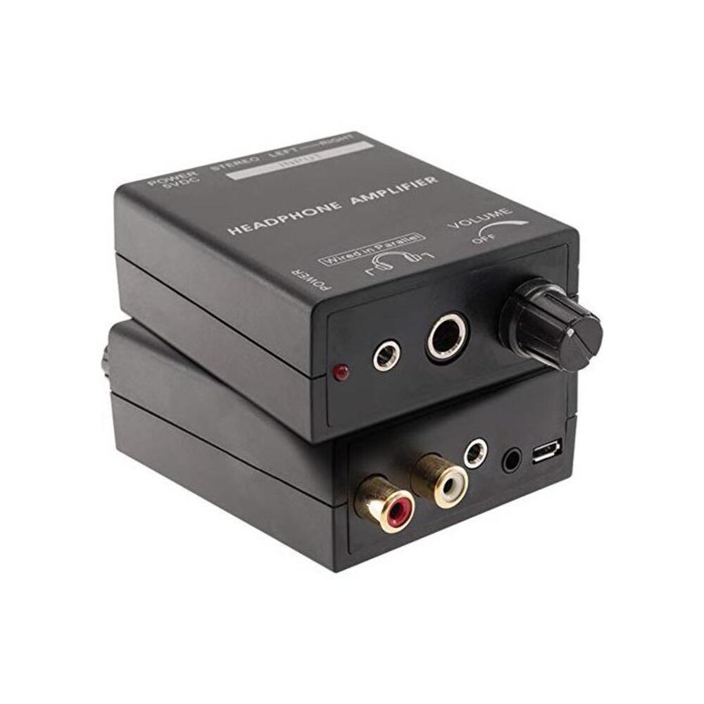 Pro2 Headphone Amplifier Booster with Volume Control 3.5mm &amp; RCA Inputs - PRO1343 B077MHNV8K