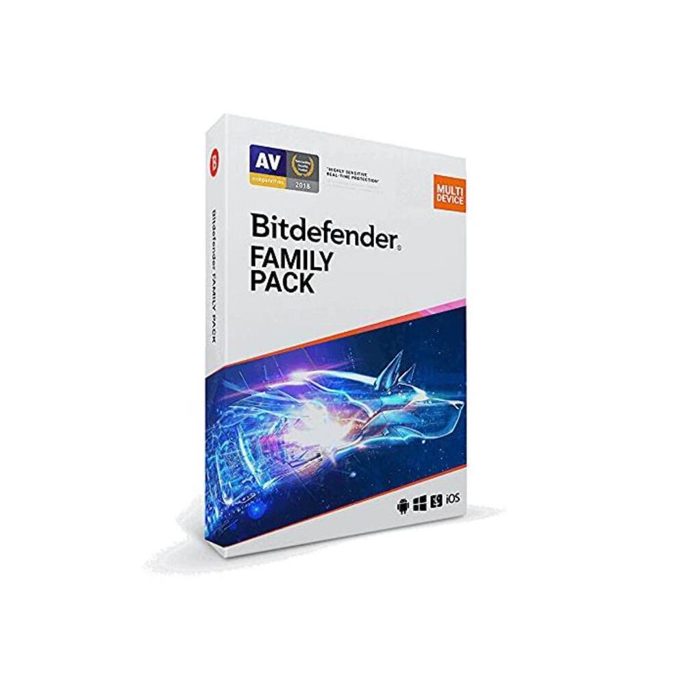 Bitdefender Family Pack - 3-Years 15-Devices Global B08LDSFQKG