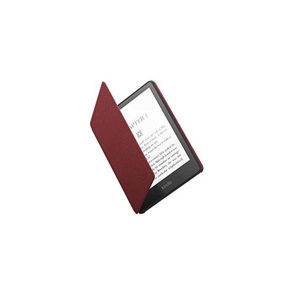 Kindle Paperwhite Leather Cover - Merlot (11th Generation-2021) B08VZR6F2M
