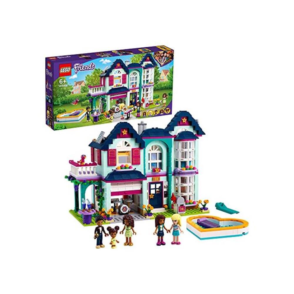 LEGO 레고 프렌즈 Andreas Family House 41449 빌딩 Kit B08G4MQQKH