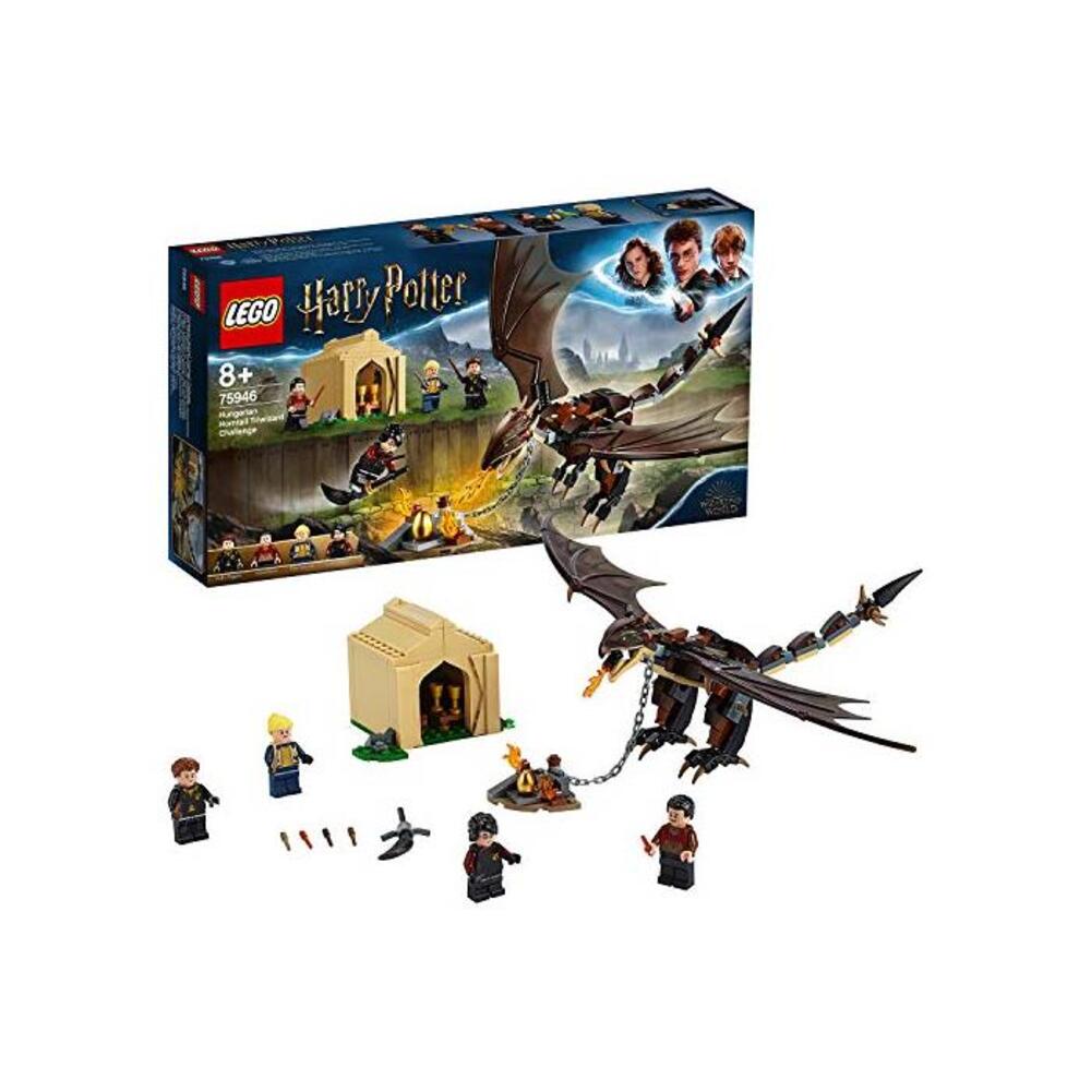 LEGO 레고 헤리포터 and 더 Goblet of 파이어 Hungarian Horntail Tri마법사 Challenge 75946 빌딩 Kit B07G3D9XQB