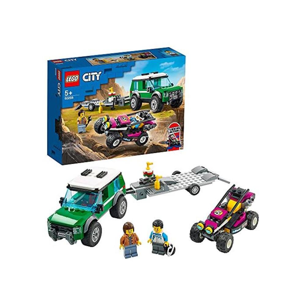 LEGO 레고 시티 Race Buggy Transporter 60288 빌딩 Kit B08G4LMHB4