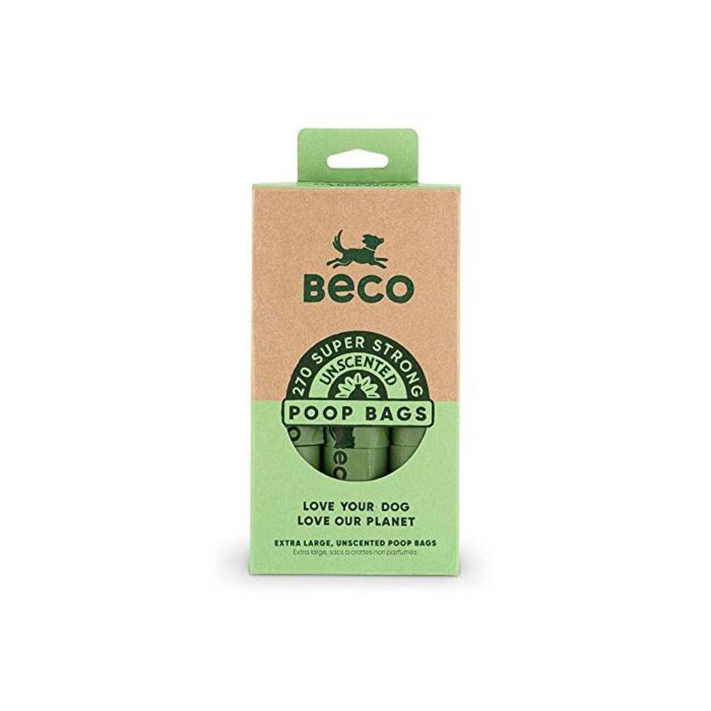 Beco 270 Large Unscented Poop Bags for Dogs B00OZPDCJM