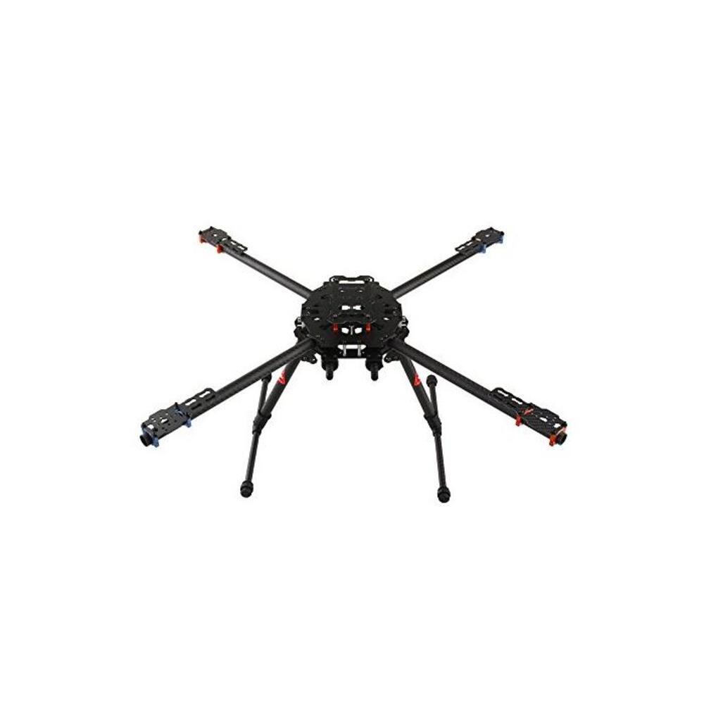 TAROT 650 Carbon Fiber 4-Axis Aircraft Fully Folding FPV Drone UAV Quadcopter Frame Kit for DIY Aircraft Helicopter TL65B01 B00O0NGT8A
