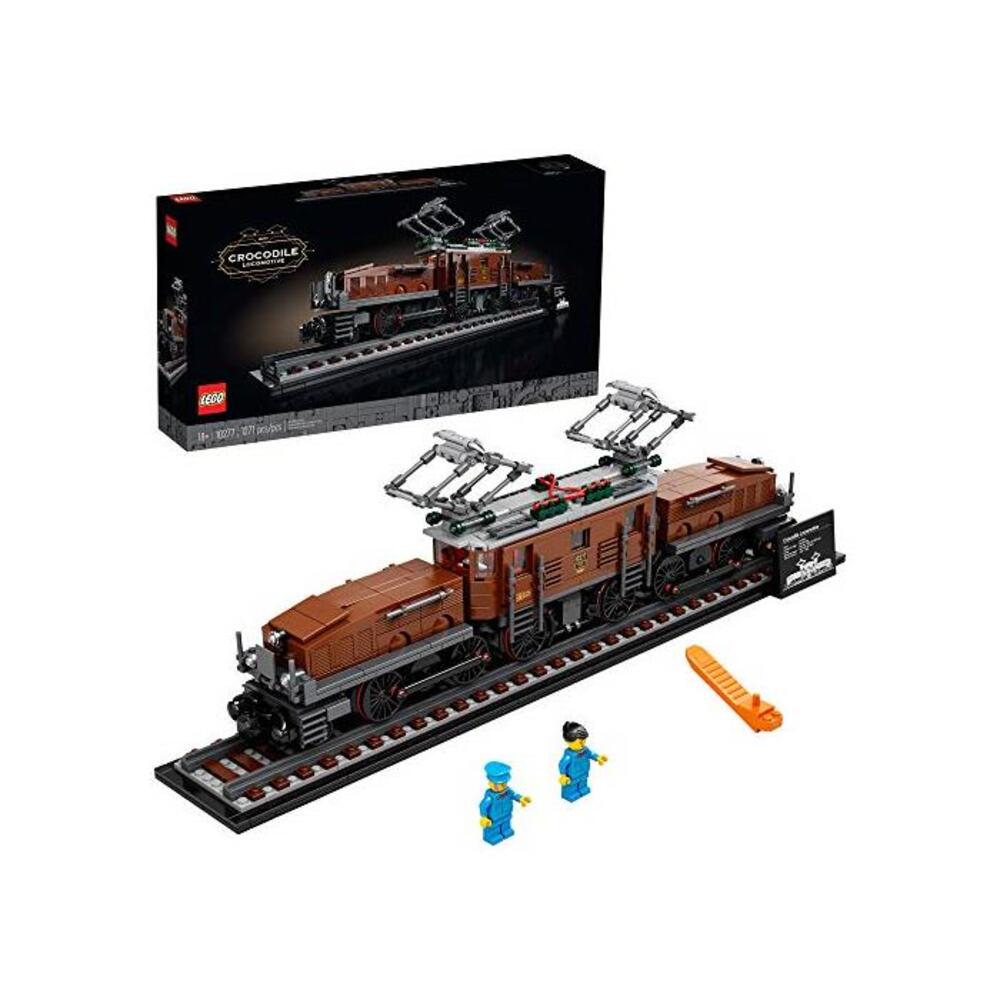 LEGO 레고 크로크다일  Locomotive 10277 빌딩 Kit; Recreate 더 Iconic 크로크다일  Locomotive with This Train Model; Makes a Great Gift Idea for Train Enthusiasts, New 2020 (1,271 Pieces) B084ZR9LR9