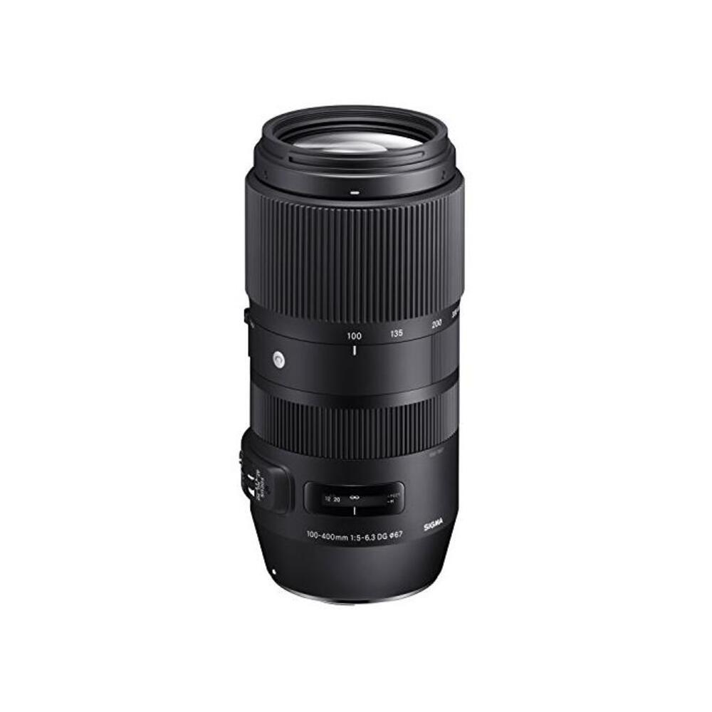 Sigma 4729954 100-400mm f/5-6.3 DG OS HSM Contemporary Optical Lens for Canon, Black B06XR9VDK8