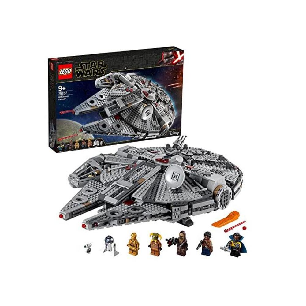 LEGO 레고 스타워즈: 더 Rise of Skywalker Millennium Falcon 75257 빌딩 Kit, New 2019 B07NDB4Q7S