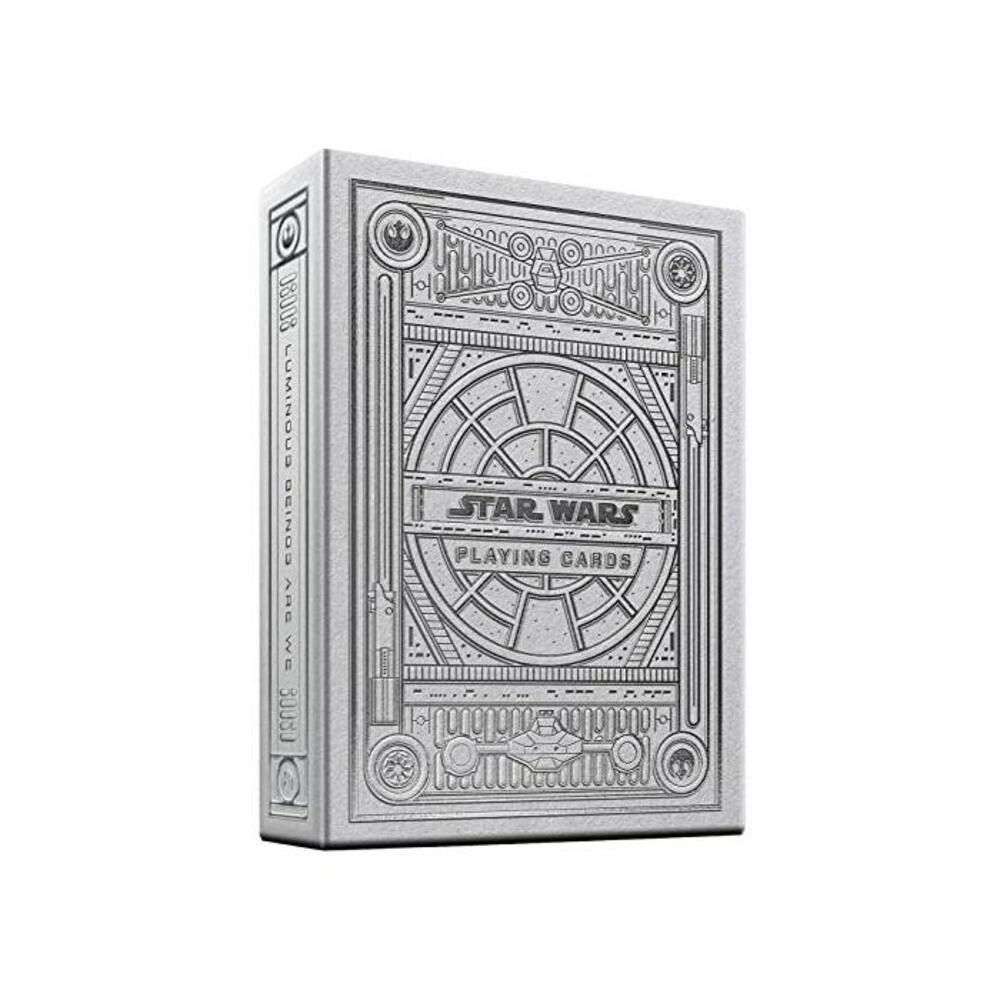theory11 Star Wars Playing Cards Silver Edition - Light Side (White) (STAR-WARS-WHITE-T11) B08JZJZYJX