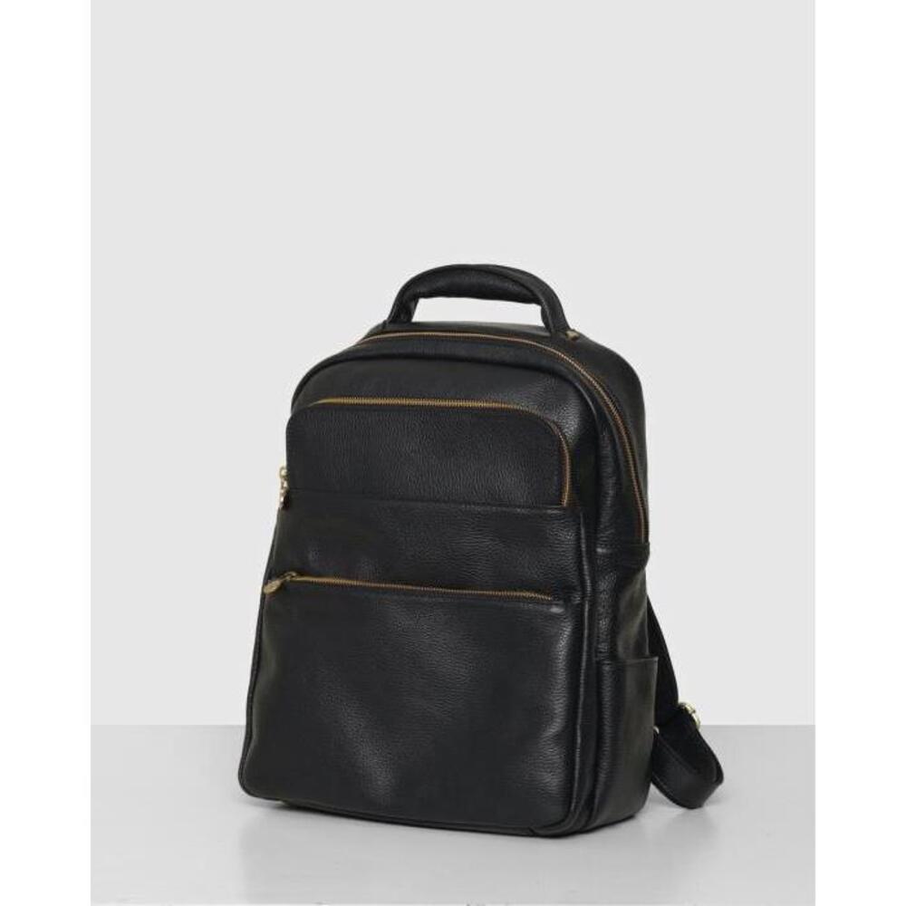 Republic of Florence The Bexley Black Laptop Backpack ET548AC94CDL