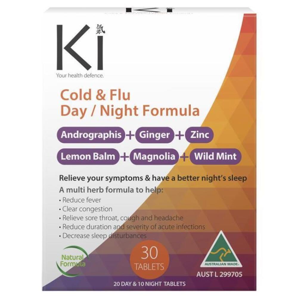 Ki Cold and Flu Day &amp; Night 30 Tablets