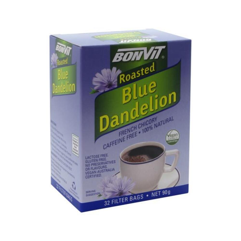 Bonvit Roasted Blue Dandelion French Chicory Tea x 32 Filter Bags