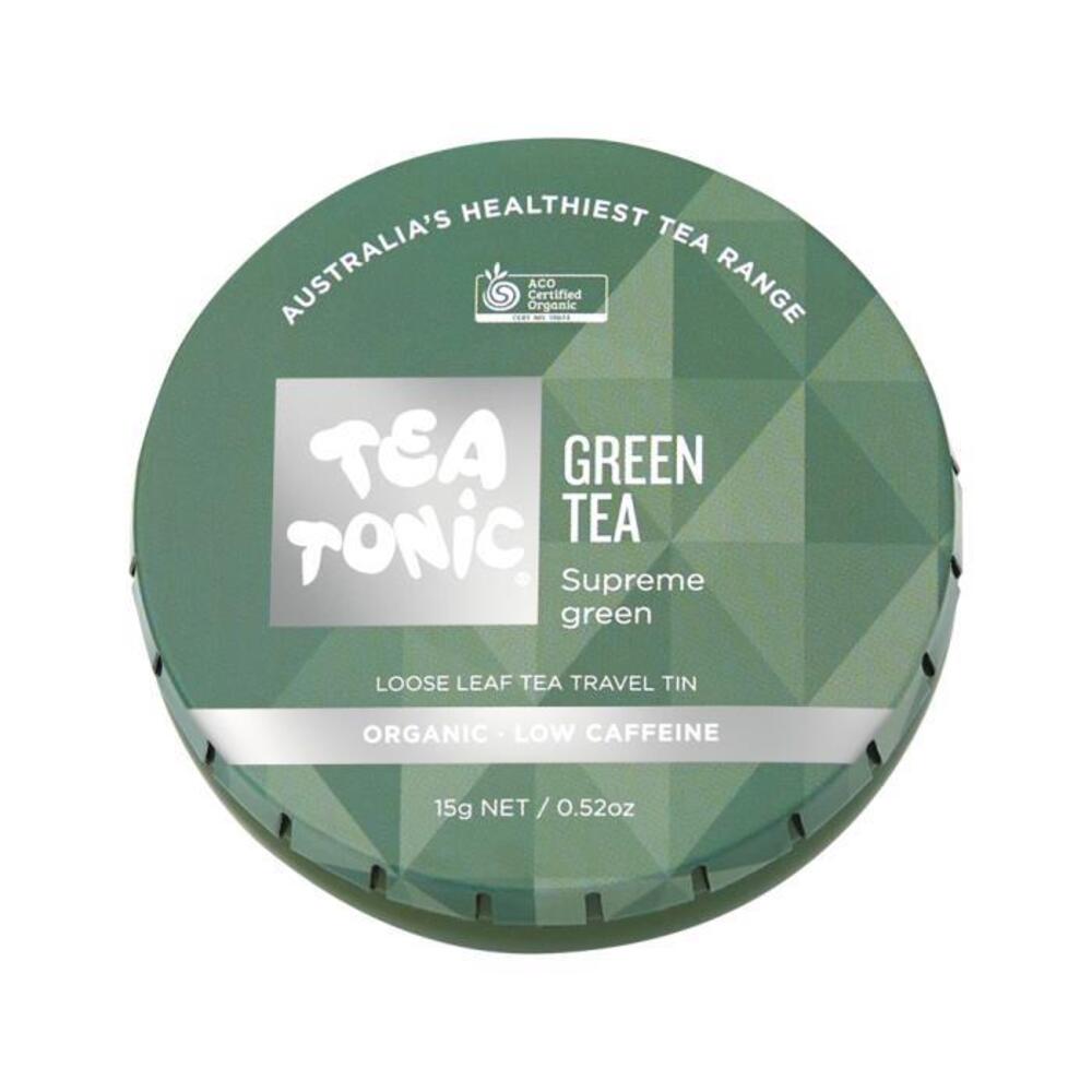 Tea Tonic Organic Green Tea Travel Tin 15g