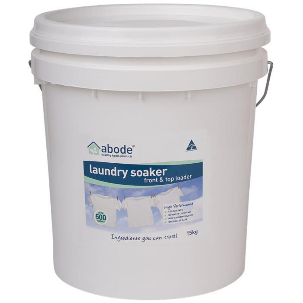 Abode Laundry Soaker (Front &amp; Top Loader) High Performance Bucket 15kg