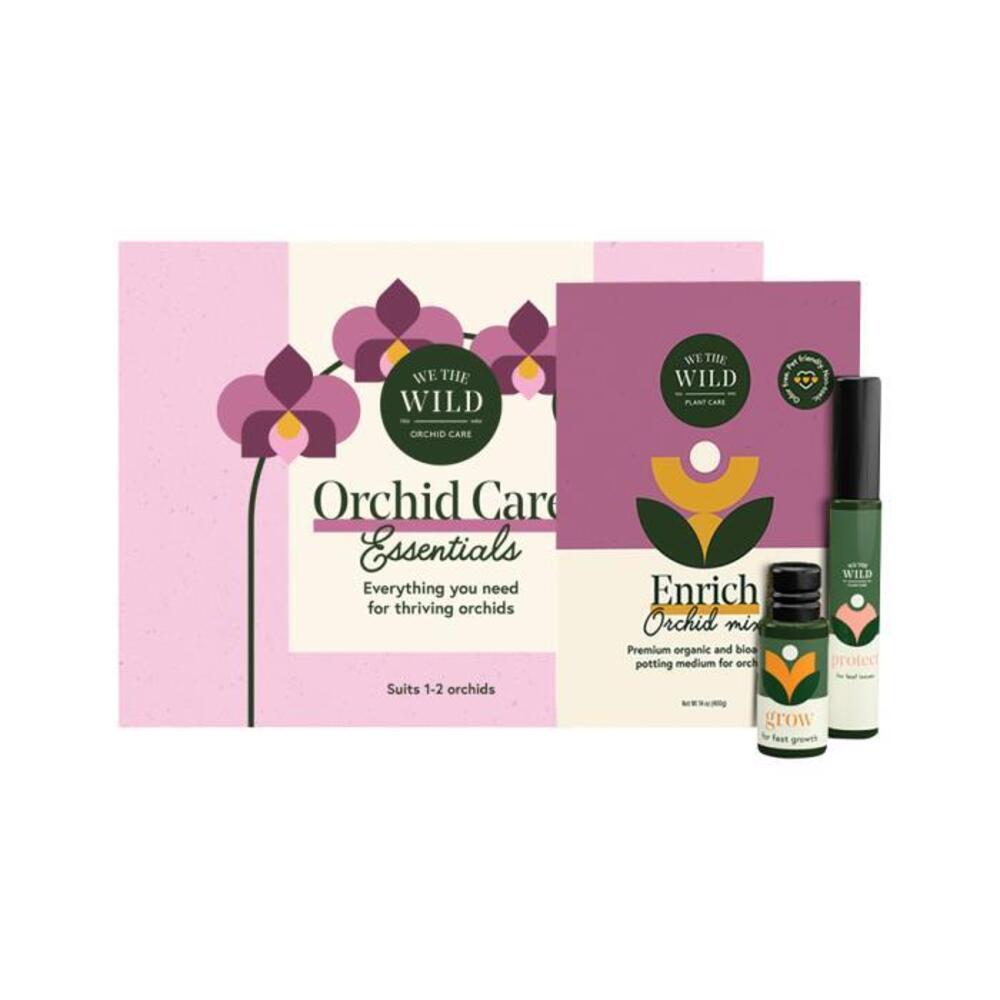 We The Wild Plant Care Organic Orchid Care Essentials Pack