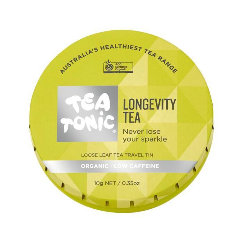Tea Tonic Organic Longevity Tea Travel Tin 10g