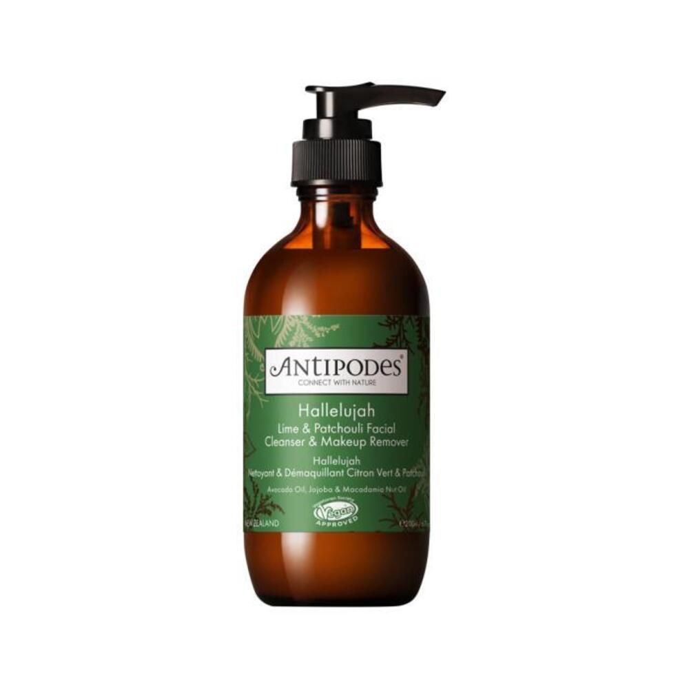 Antipodes Hallelujah Lime &amp; Patchouli Facial Cleanser &amp; Makeup Remover 200ml