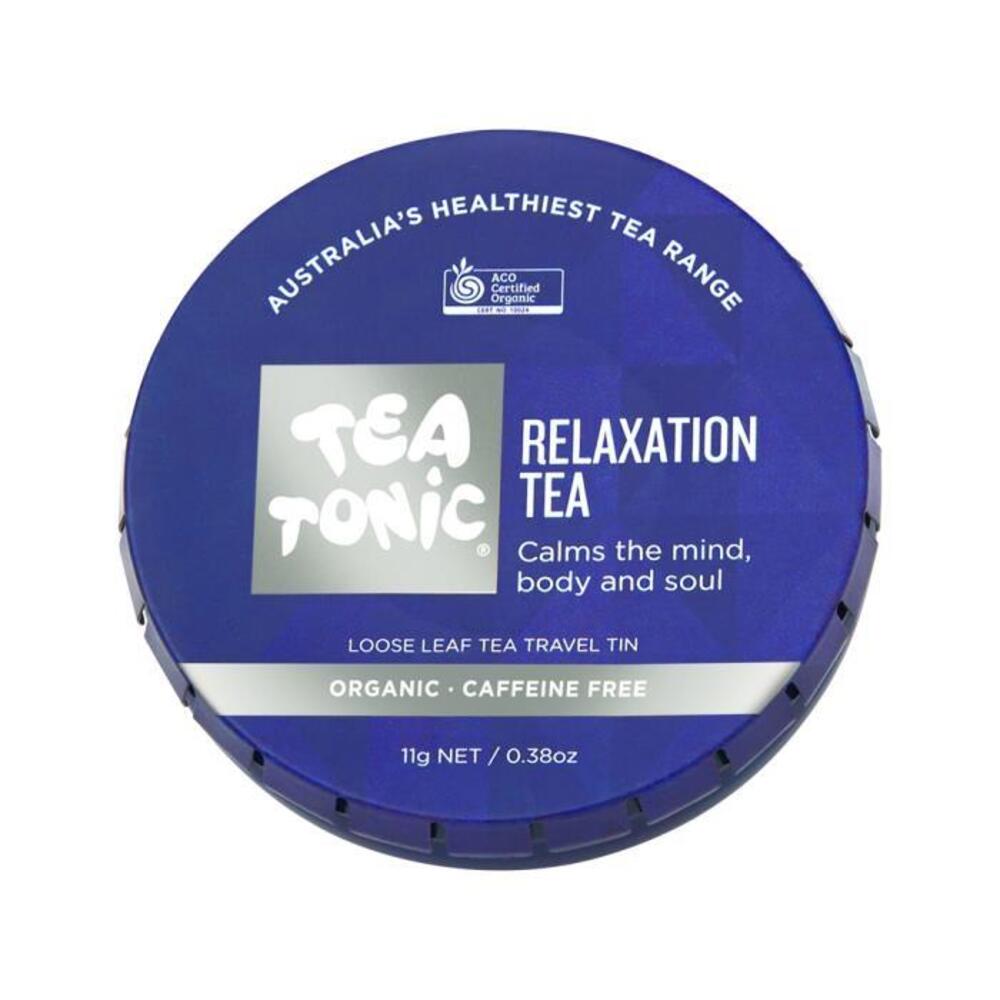 Tea Tonic Organic Relaxation Tea Travel Tin 11g
